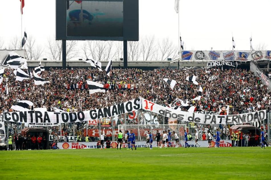 Torcida do Colo-Colo é a maior do Chile, aponta pesquisa