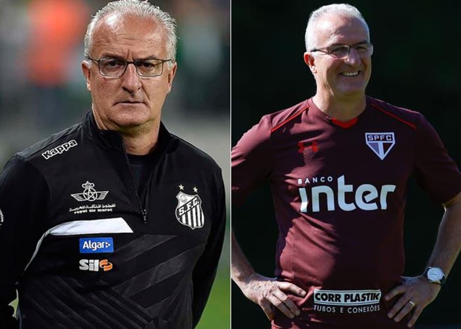 Dorival enfrentou cinco técnicos diferentes do São Paulo quando estava no Santos