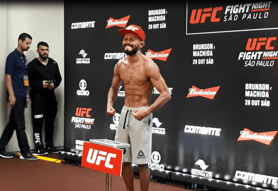 VÍDEO: Lutador brasileiro chora em pesagem oficial do UFC São Paulo