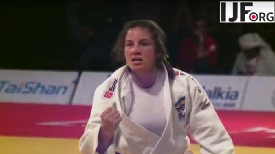 Maria Portela (70kg) derrota medalhista olímpica e conquista o bronze do Grand Slam de Abu Dhabi