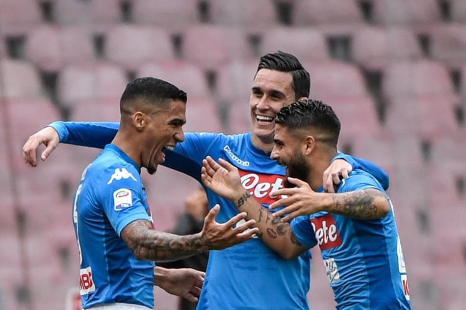 Napoli x Sassuolo