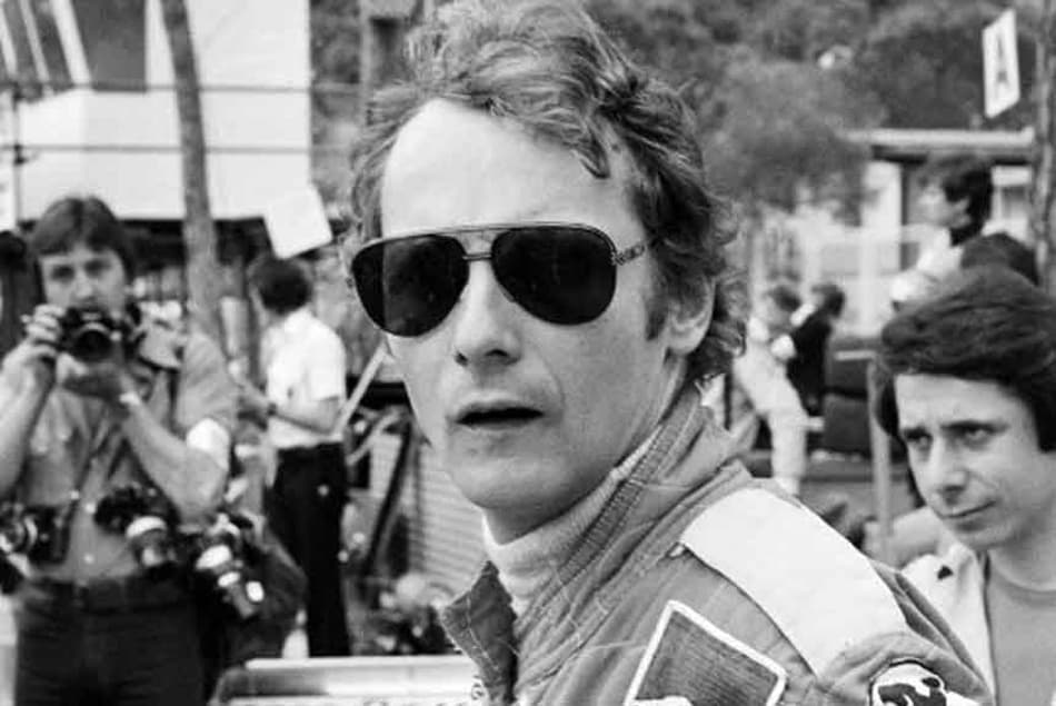 O austríaco Niki Lauda ganhou nos anos de 1975, 1977 e 1984