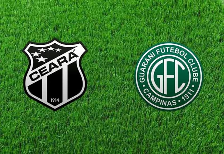 Com um jogador a menos, Guarani arranca empate com o Ceará fora de casa