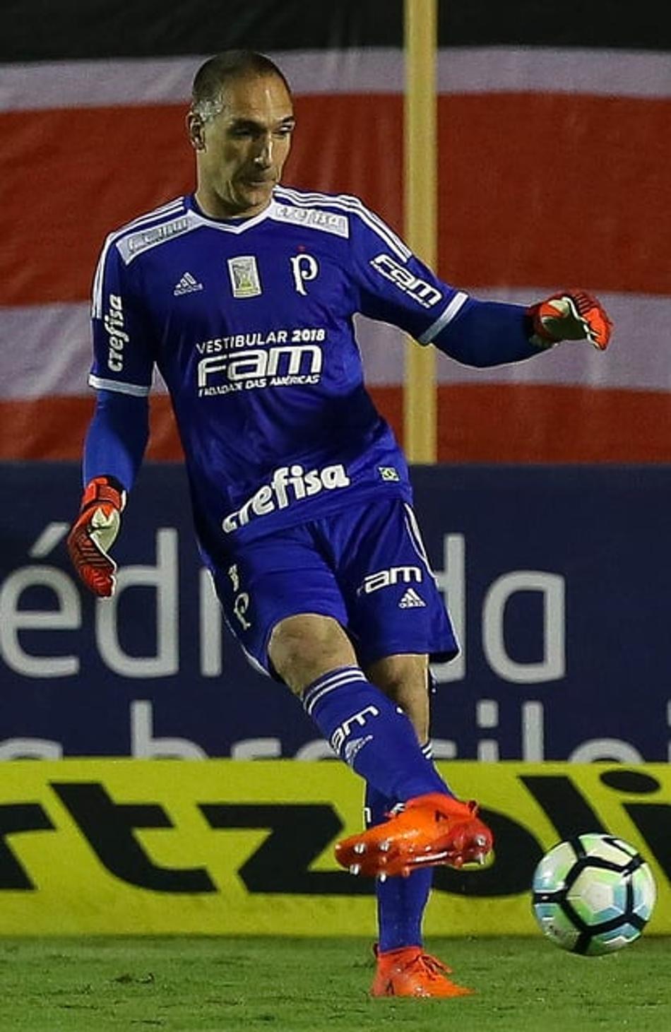 De contrato renovado com o Palmeiras, Fernando Prass é um dos goleiros com mais defesas difíceis no Brasileirão