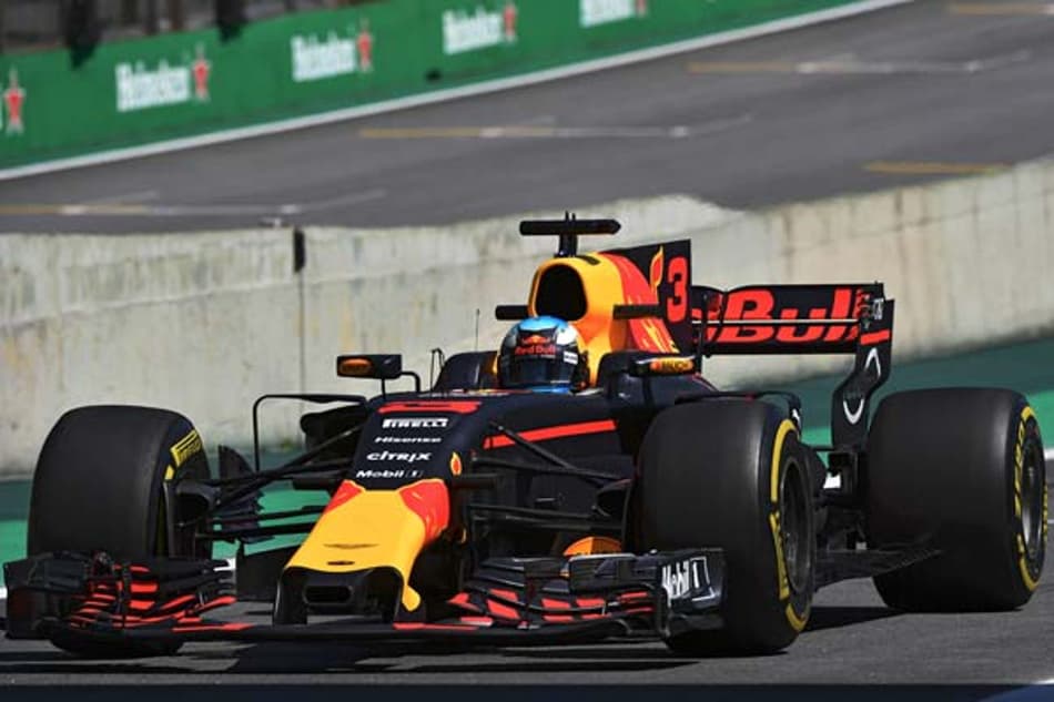 Daniel Ricciardo torce por chuva na classificação em Interlagos