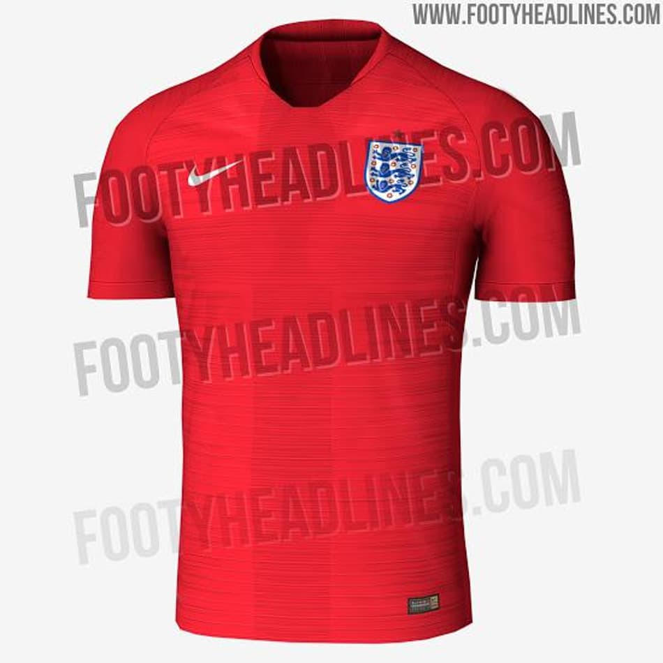 Novidades em dose tripla: Inglaterra, Suíça e Nigéria têm camisas reveladas