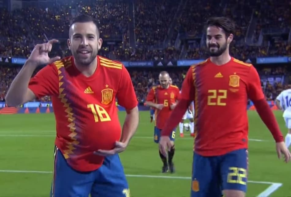 Sem fazer muita força, Espanha atropela Costa Rica em amistoso