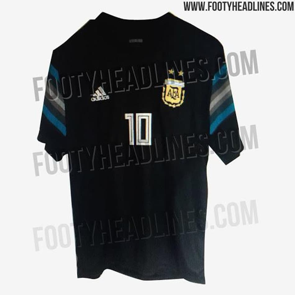 Site revela imagem da nova camisa 2 da seleção argentina; saiba detalhes