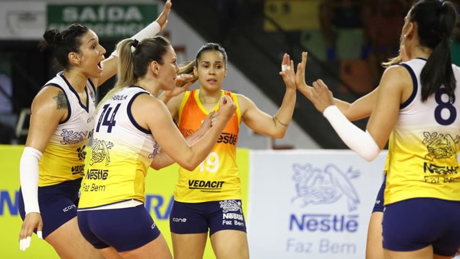 Vôlei Nestlé jogará em casa