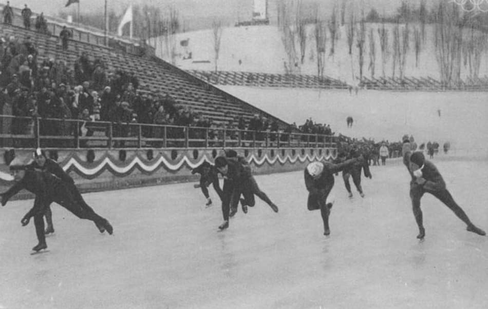 Prova de patinação de velocidade em Lake Placid-1932