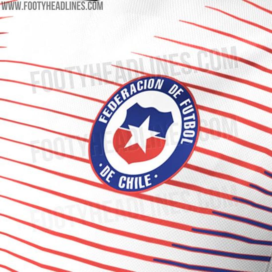 Novas camisas da seleção chilena são reveladas por site; veja imagens