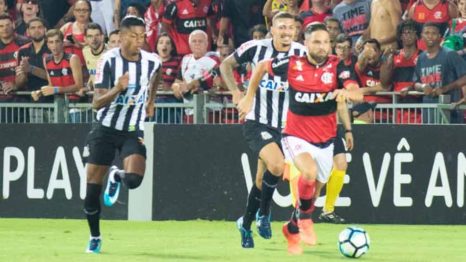 Números da Bola: Estatísticas de Flamengo 1×2 Santos