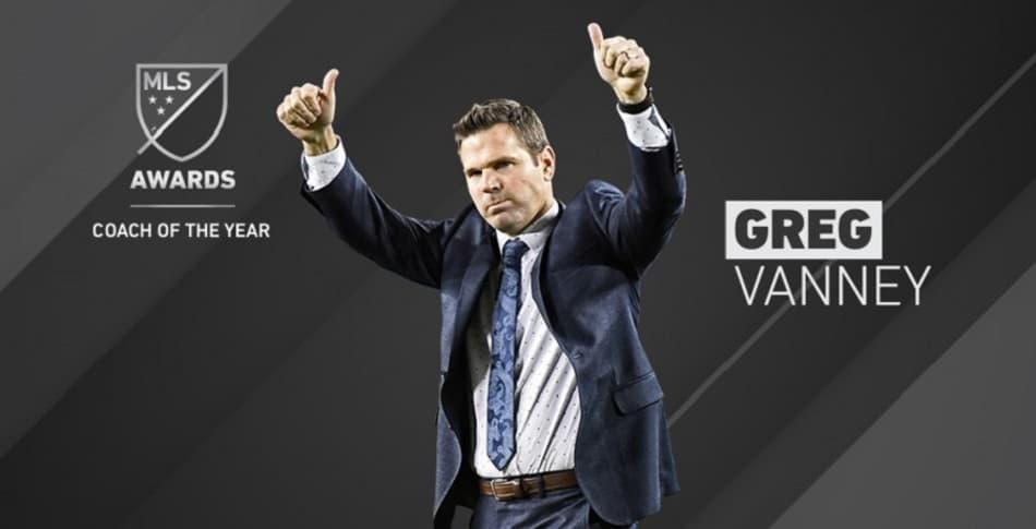 Greg Vanney é eleito Técnico do Ano na MLS