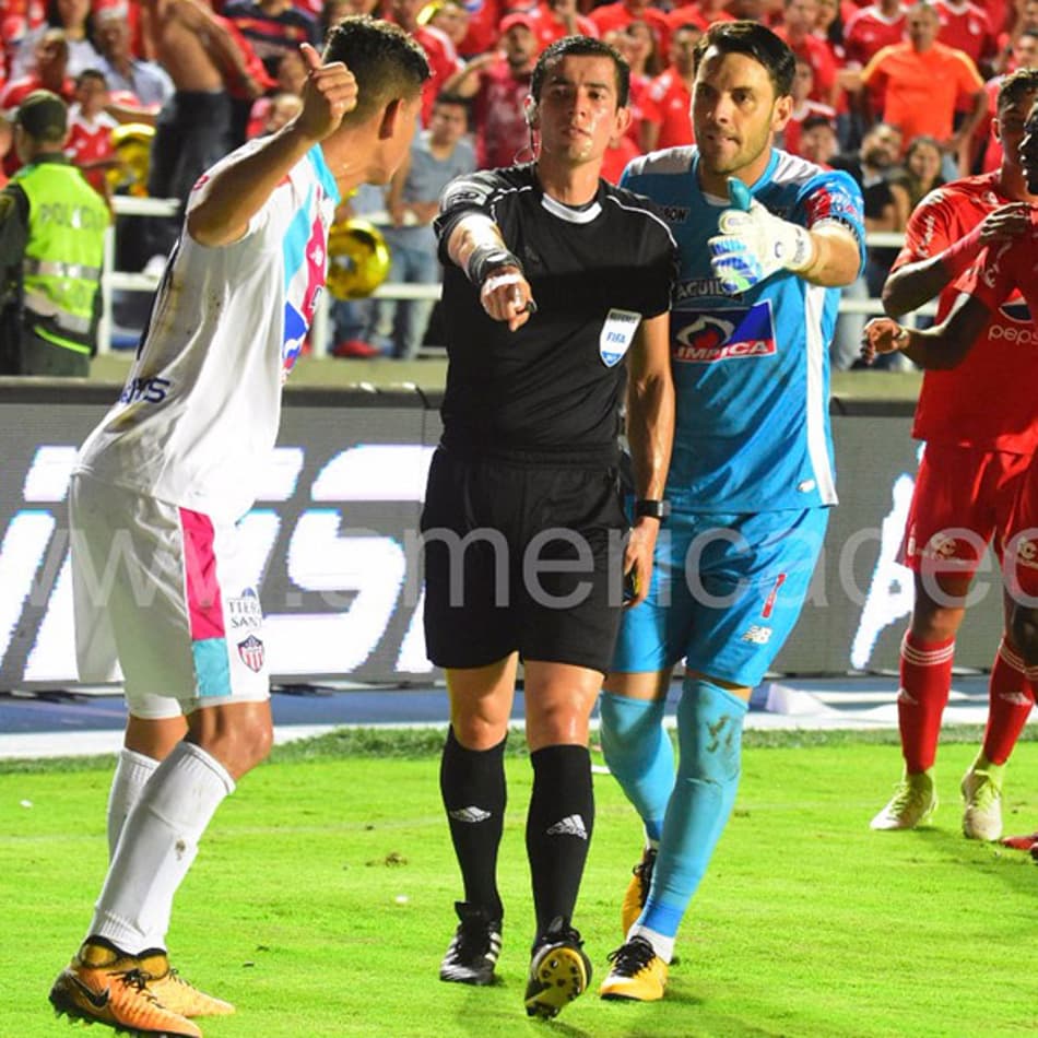 Barranquilla fica no empate com o América de Cali em jogo pelas quartas de final da Liga Águila