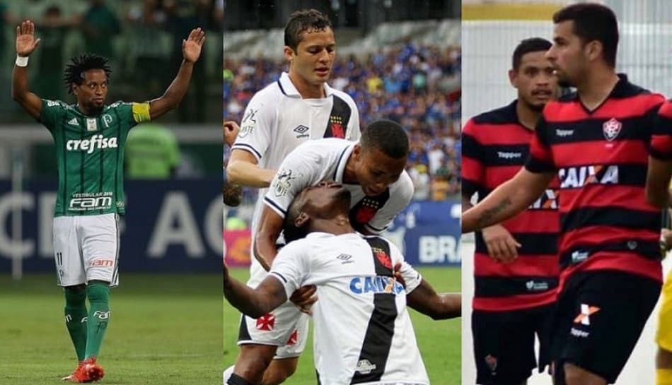 Super-Raio X: Palmeiras, Vasco e Vitória dominam a Seleção da 37ª Rodada do Brasileirão-2017