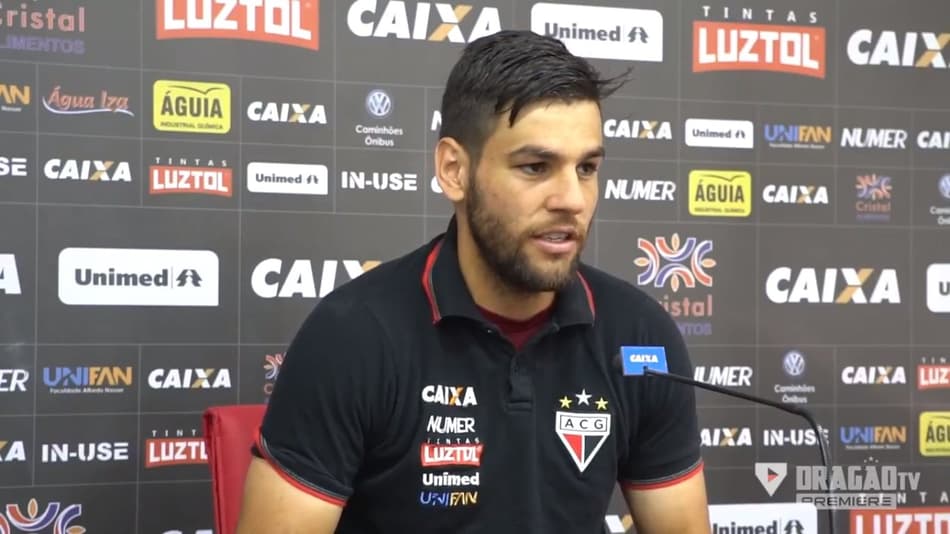 William Alves desfalca Atlético-GO na partida contra o Anápolis