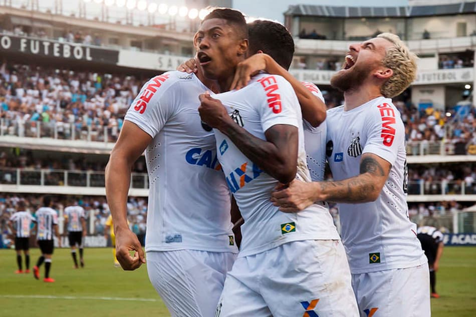 O maior garçom! Bruno Henrique preenche vazio que Lucas Lima deixou no Santos