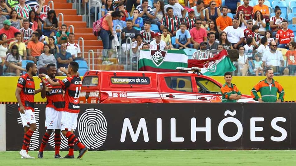 Autor do gol do Atlético-GO, Diego Rosa fala em tom de despedida após partida contra o Fluminense