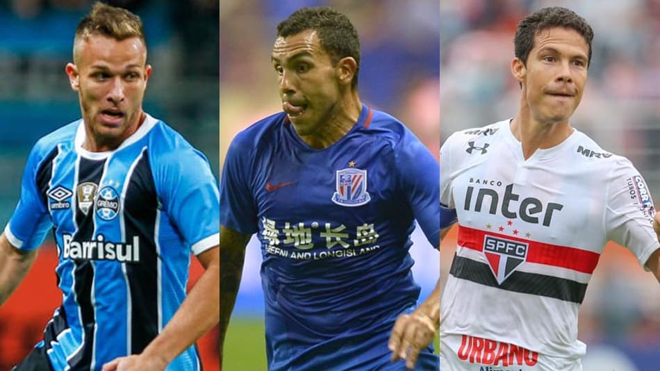 Arthur, Tévez e Hernanes… o resumo do vaivém desta sexta-feira