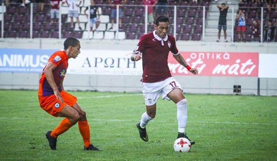 Após vitória, brasileiro já pensa em entrar no G4 do Campeonato Grego
