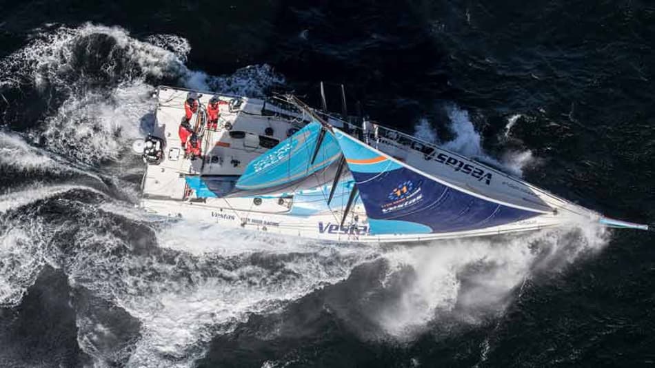 Troca de posições marca reta final da terceira etapa da Volvo Ocean Race