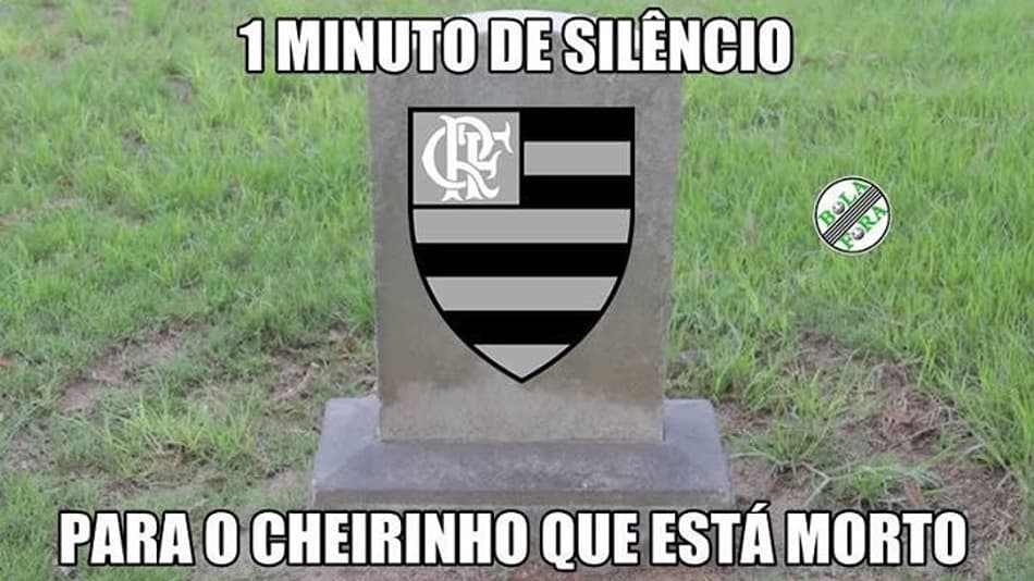 Gozações ao Flamengo continuam na web; veja mais memes