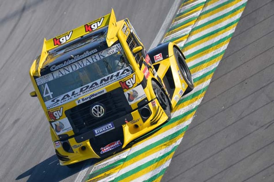 Copa Truck: Giaffone começa na frente em Interlagos