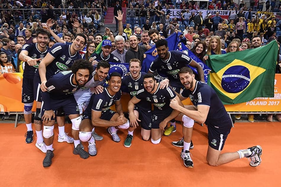 Cruzeiro fica com medalha de bronze no Mundial de Clubes de Vôlei