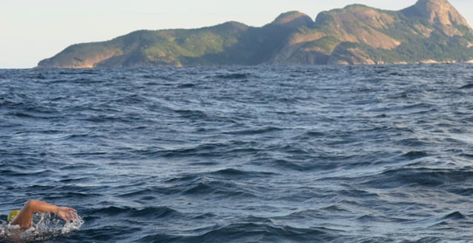 Nado até Alcatrazes