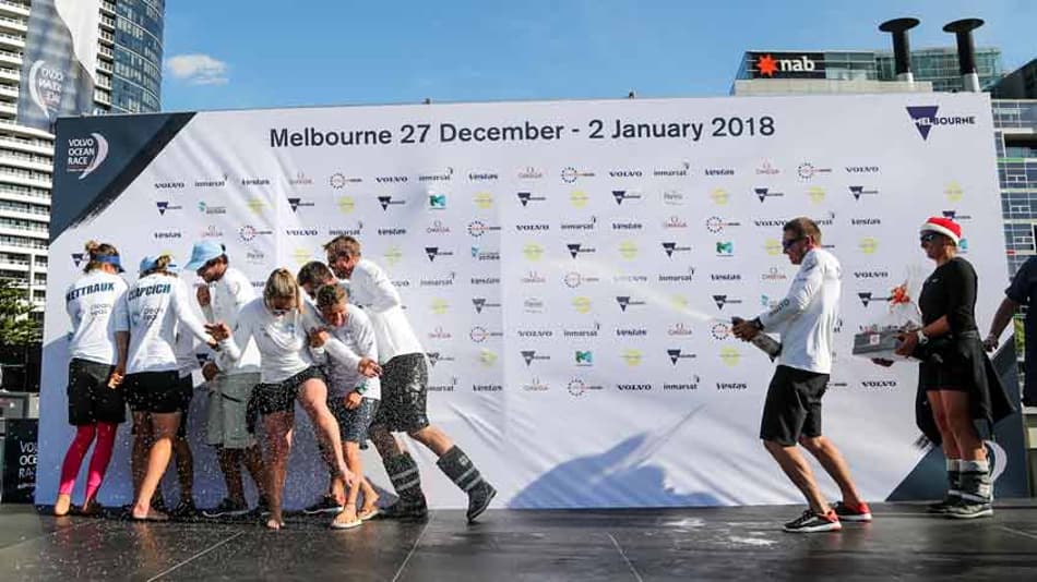 Barco de Hong Kong assegura quinto lugar em etapa da Volvo Ocean Race