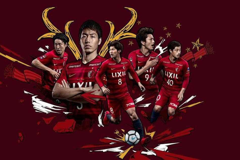 Vice-campeão japonês, Kashima Antlers apresenta uniformes para 2018
