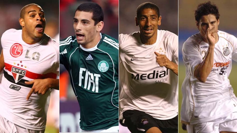 Quais eram as contratações dos gigantes paulistas há exatos 10 anos?
