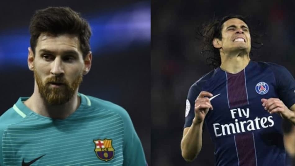Super-Raio X: Na Europa, Cavani e Messi são os jogadores com mais gols por clubes em 2017; veja ranking