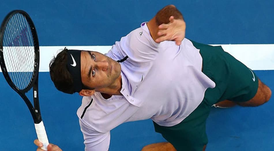 Federer supera Sock e bota Suíça na liderança na Hopman Cup