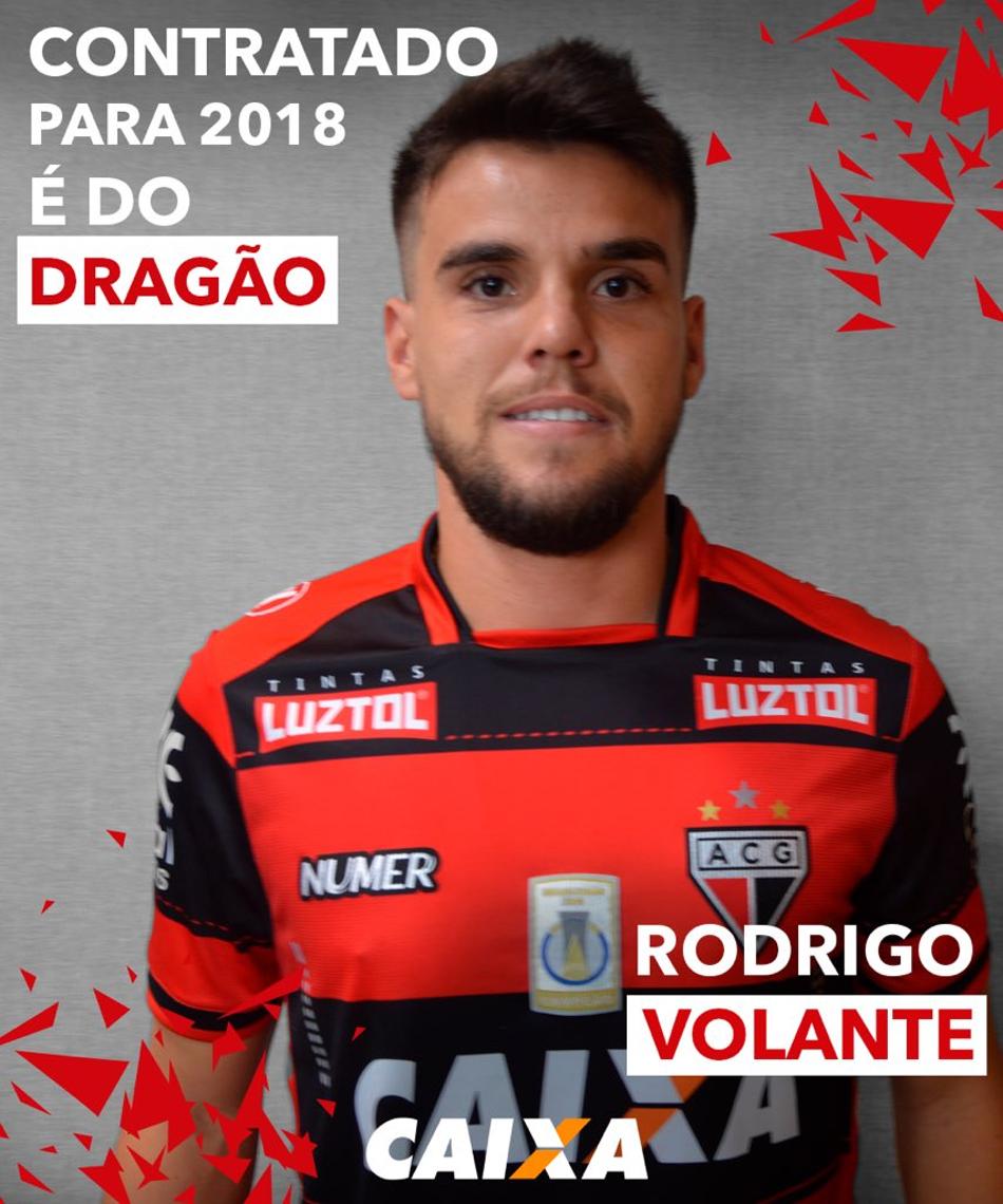Volante Rodrigo é o novo reforço do Atlético-GO