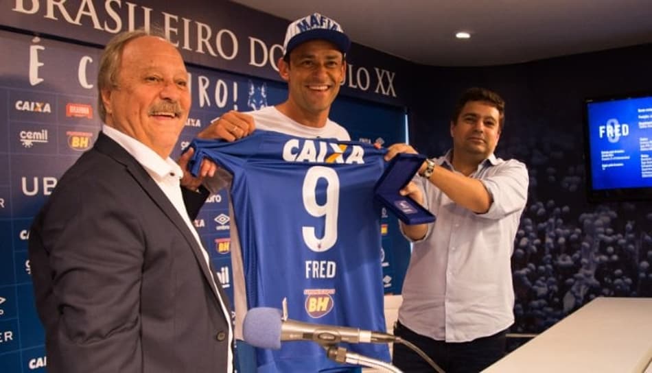 Cruzeiro registra Fred e atacante pode jogar na estreia da Raposa no Campeonato Mineiro