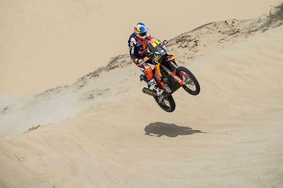 Dakar: Sam Sunderland lidera primeira etapa no Peru
