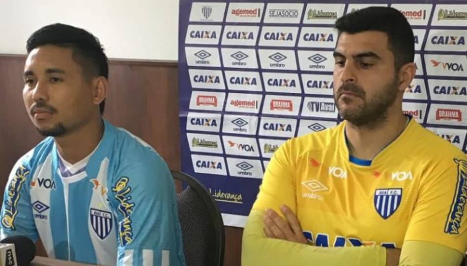 Tiago Cametá e Rubinho são apresentados no Avaí