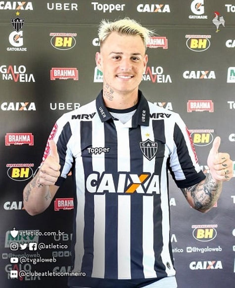 Apresentado no Galo, Róger Guedes acende rivalidade: 'Se tiver polêmica de lá, a gente responde'