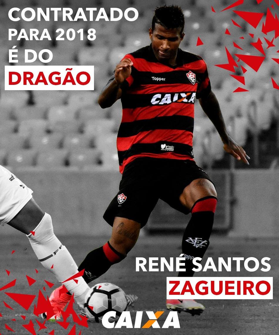 René Santos é o novo reforço do Atlético-GO para 2018