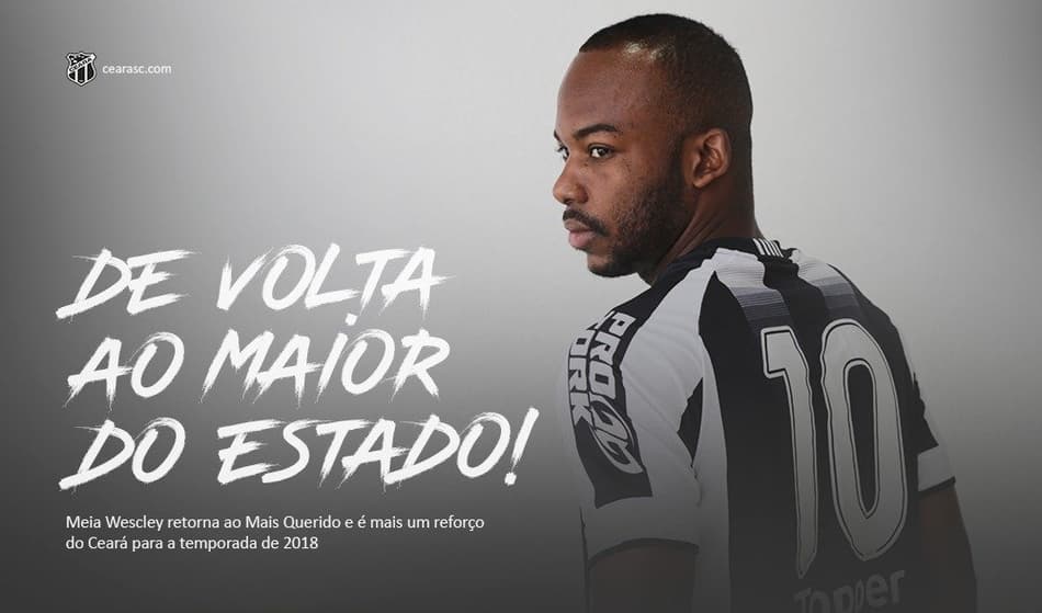 Meia deixa o futebol japonês e acerta seu retorno ao Ceará