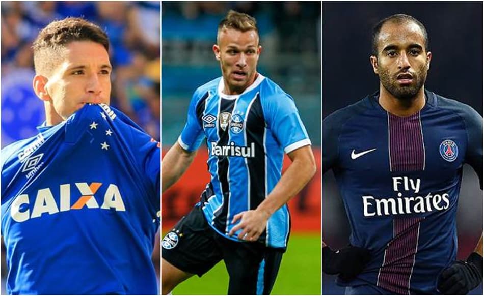 Thiago Neves, Arthur e Lucas. Veja como foi o vaivém desta quarta