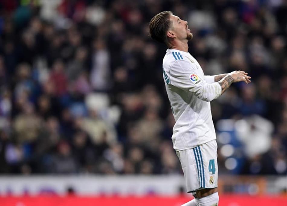 Sergio Ramos volta a se machucar e é desfalque no Real contra o Valencia