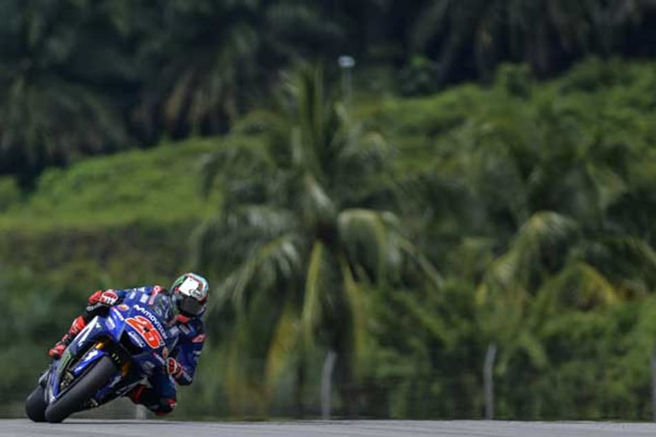 Vinales lidera Rossi no segundo dia de testes da MotoGP em Sepang