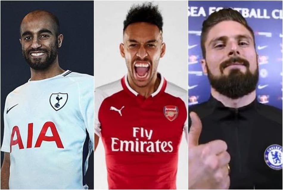 Lucas, Aubameyang e Giroud. Veja como foi o vaivém desta quarta