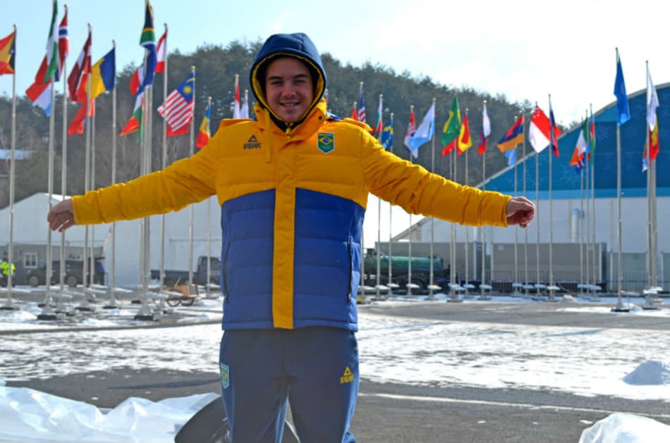 Laguna Olímpico: Conheça Michel Macedo, do esqui alpino do Brasil na Olimpíada de PyeongChang