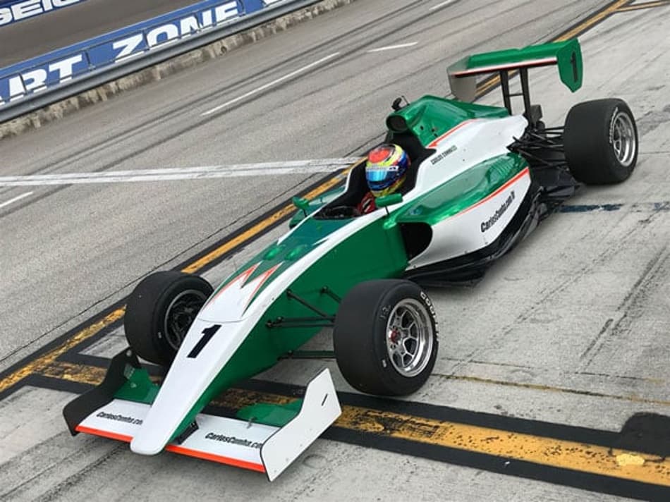 Carlos Cunha Filho faz dois dias de treinos na Pro Mazda em Homestead
