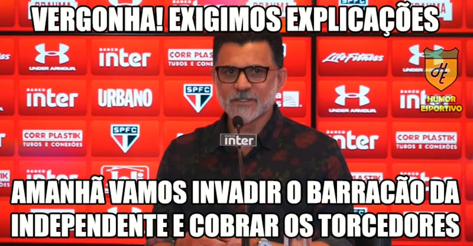 Rebaixamento da Independente rende piadas com o São Paulo