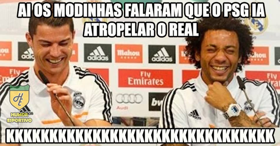 Os melhores memes da vitória do Real Madrid sobre o PSG