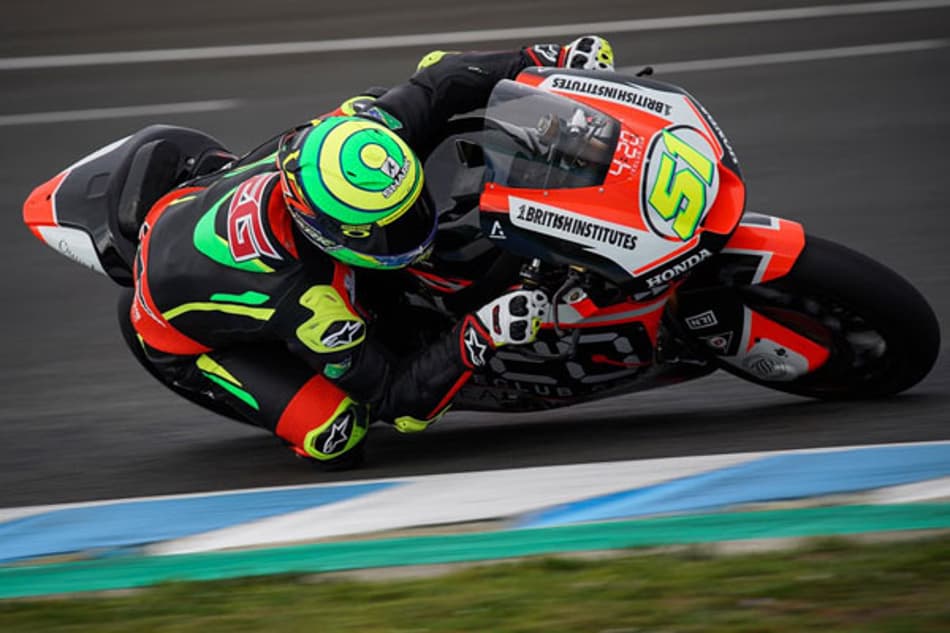 Granado termina os testes da Moto2 em Jerez de La Frontera